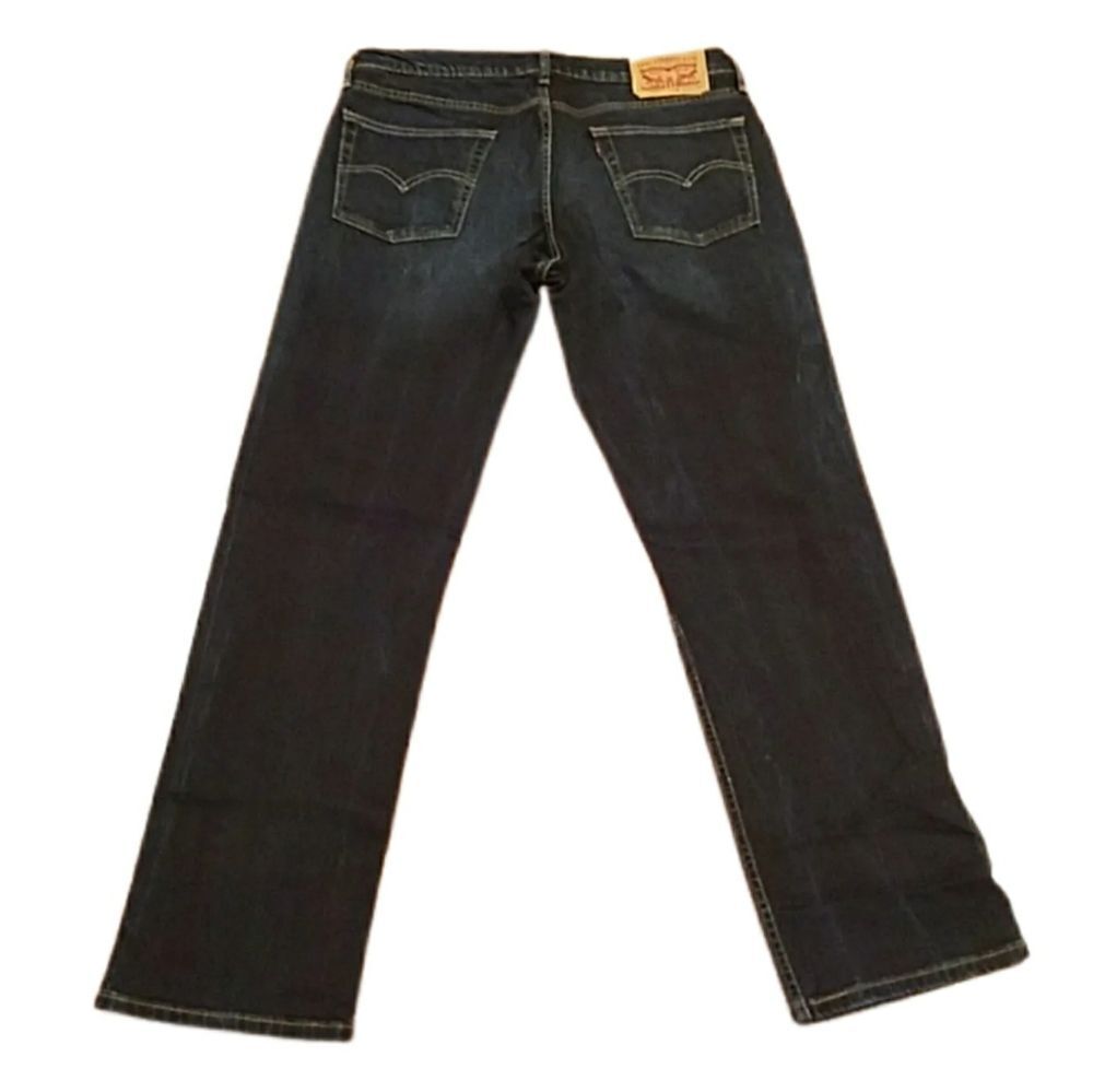 Levi Strauss Dark Wash Denim Men's Jeans 514 W32 L30